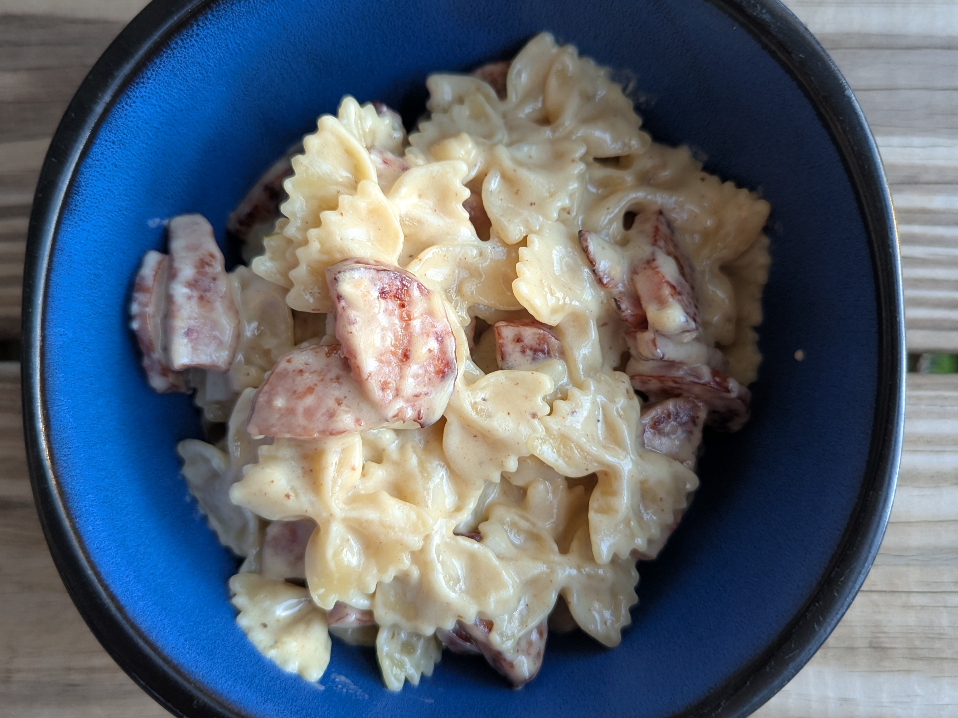 Kielbasa Alfredo Pasta