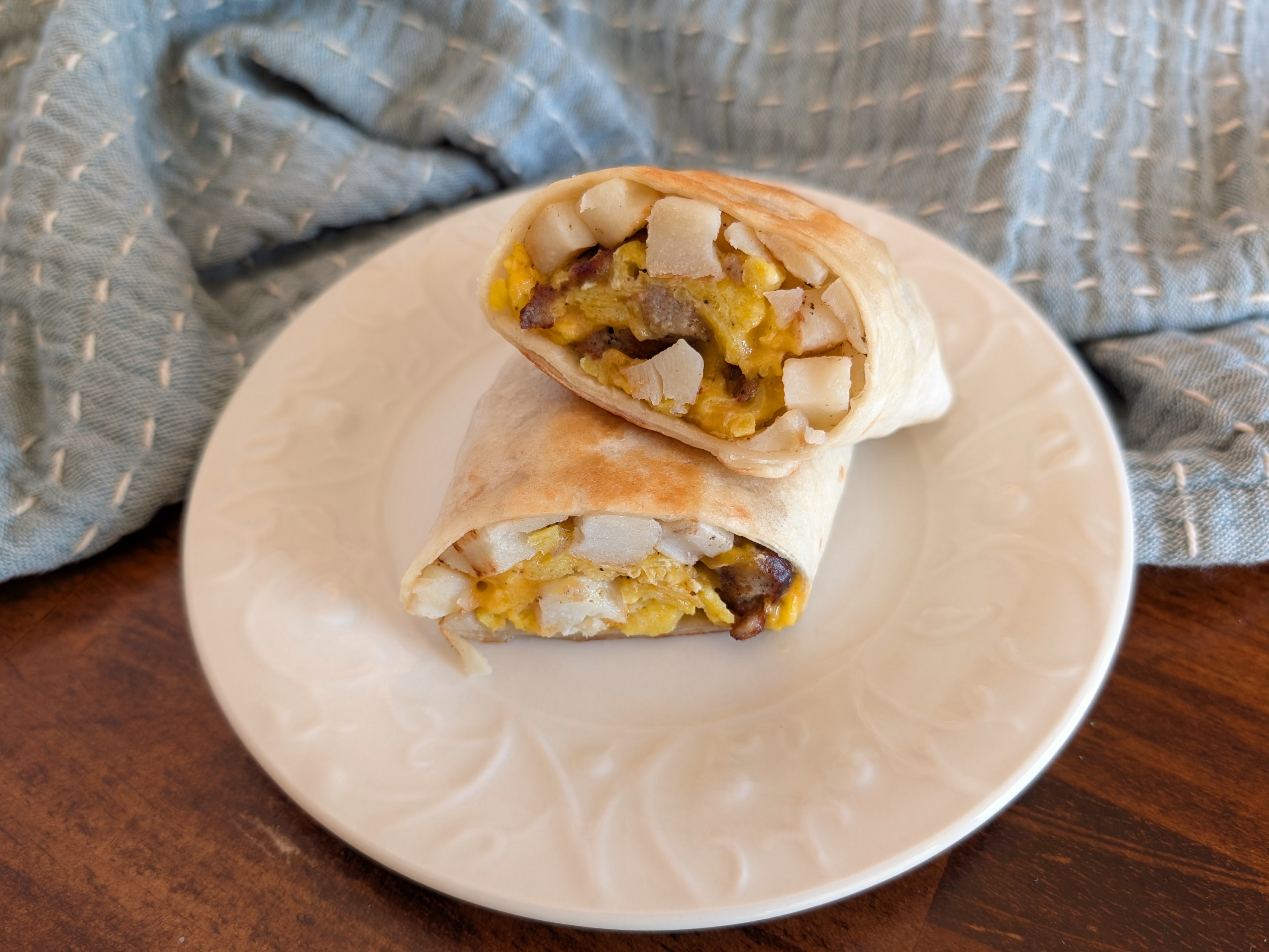 Sausage Breakfast Burrito